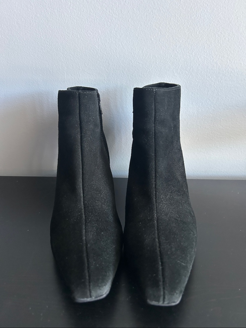 La Canadienne Deacon Suede Boot 9.5 Black
